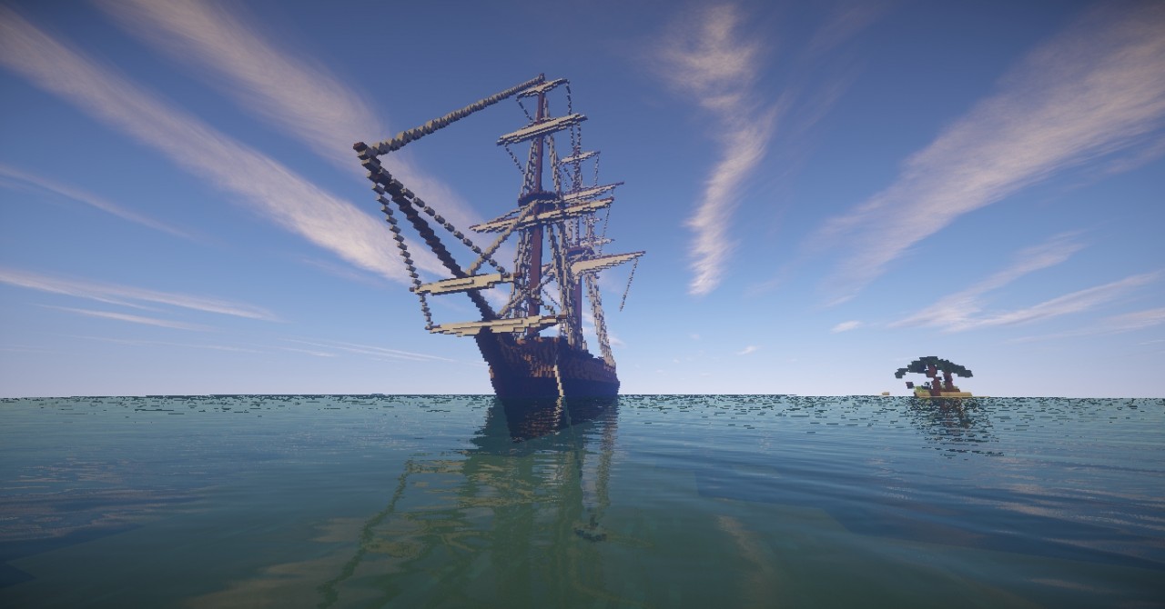 Pirate ship We raise anchors Minecraft Map