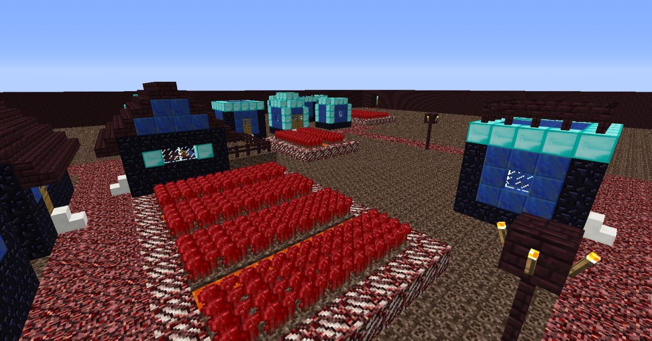 The Nether Village Minecraft Map