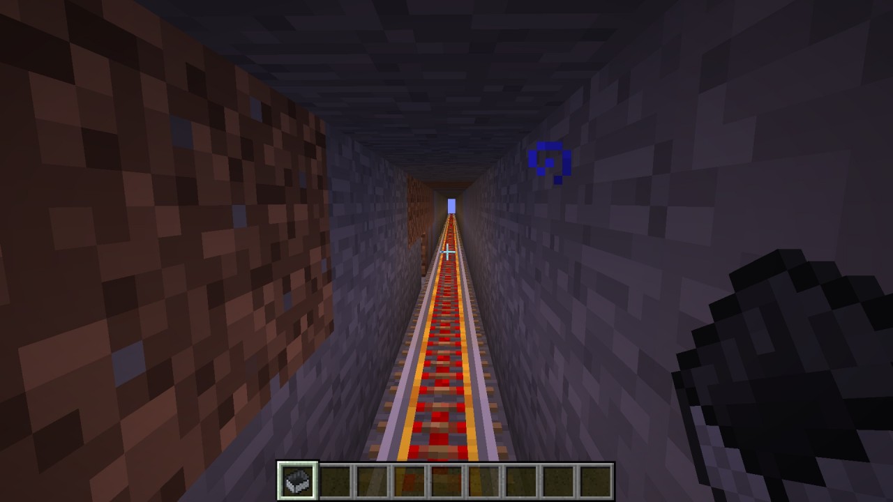 AMPLIFIED world minecart ride! Super fun! Minecraft Map