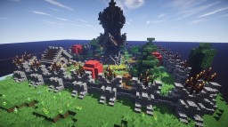 Fantasy Town Progress: First Tower Minecraft Map & Project