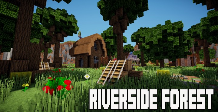 RiverSide Forest | Kitpvp Map | Minecraft Map