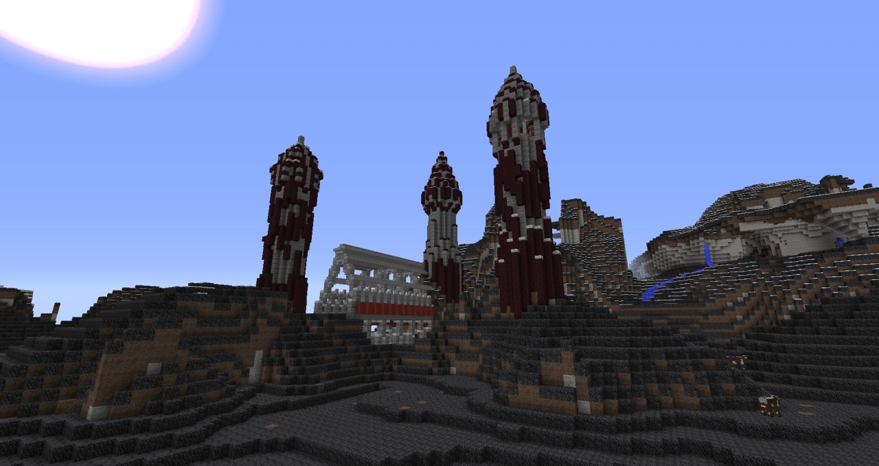 A start of a evil thingi Minecraft Map