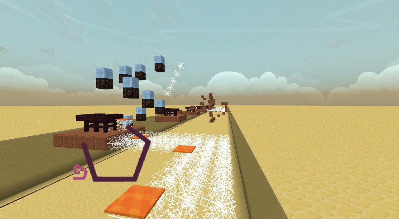 Infinite Jump'n'Run v1.0 for mc1.8 Minecraft Project