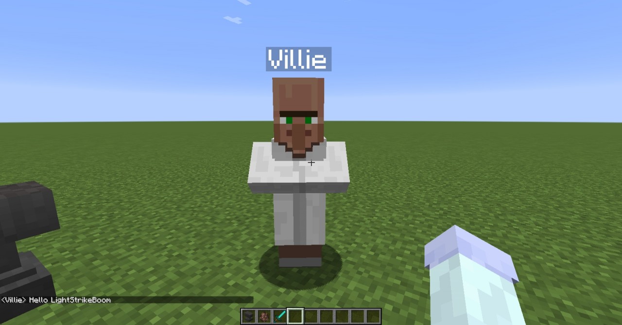 Talking Villagers Minecraft Map