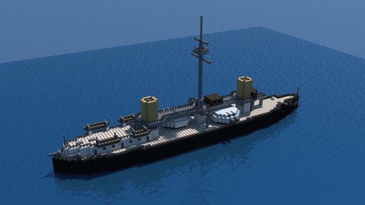 Italian Ironclad Caio Duilio (1876) 11 Minecraft Map