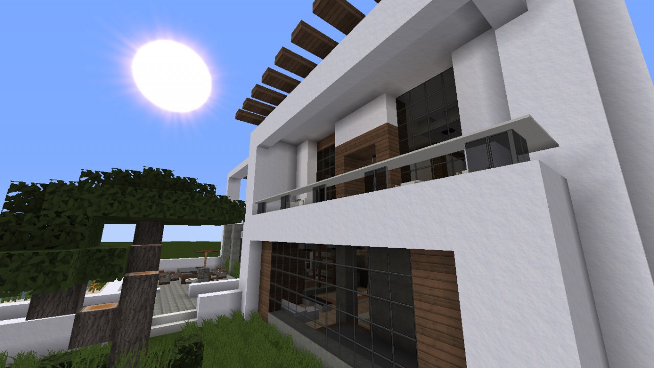 Modern House + Download Minecraft Map