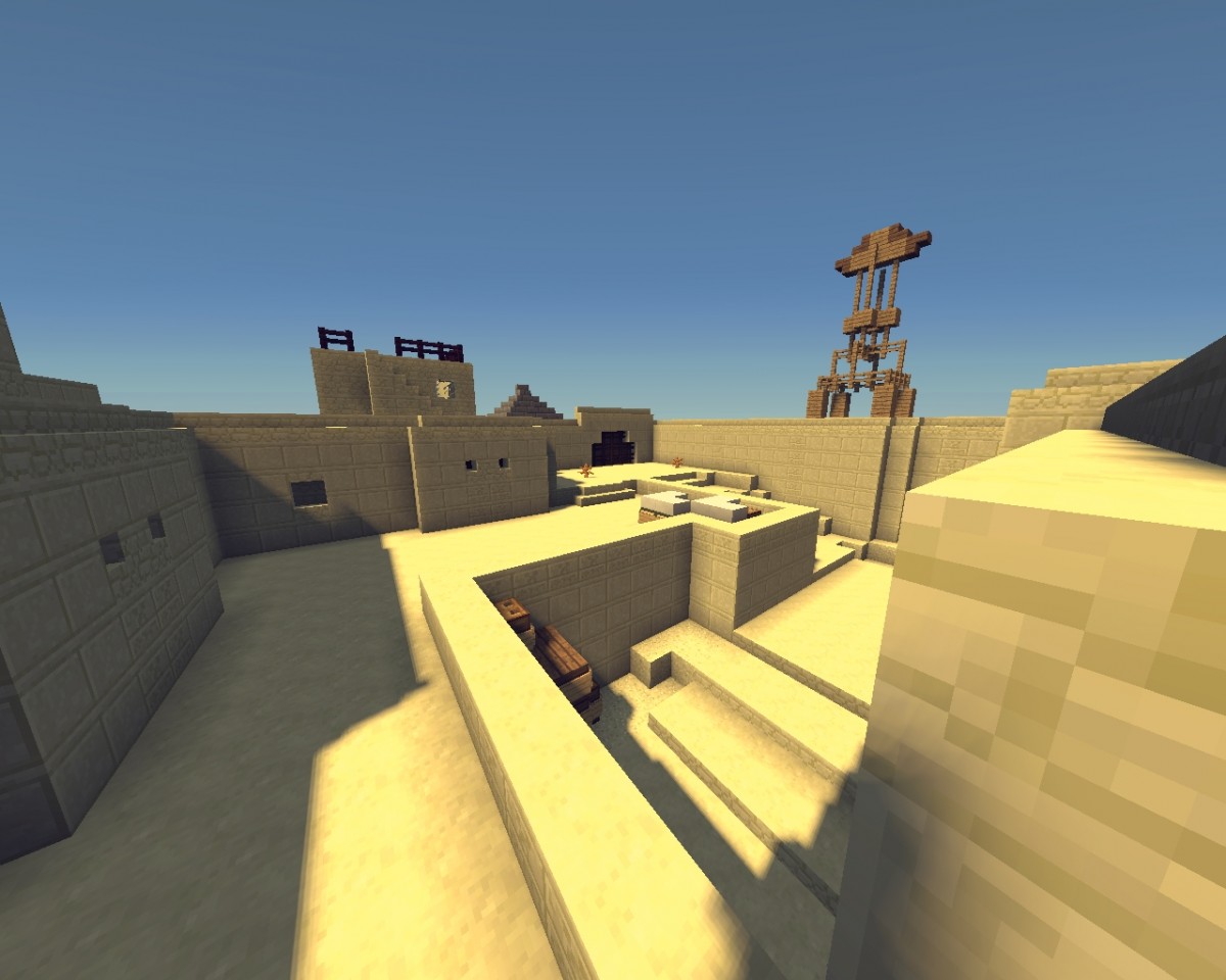 de_dust2 The best version Minecraft Map