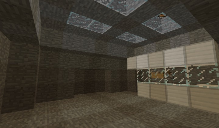 The underground lab Minecraft Map