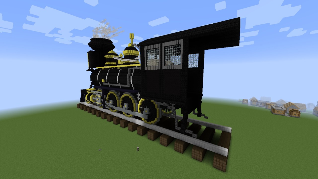 Steam Engine Train Minecraft Map