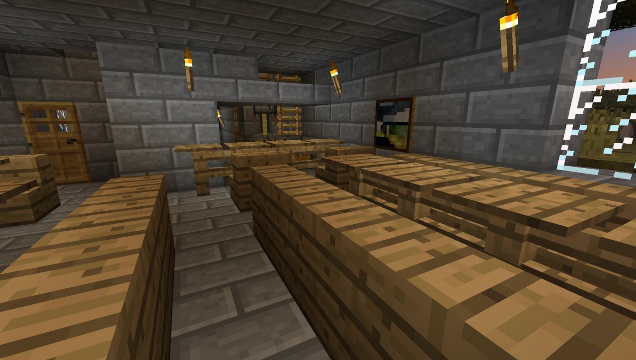 Creeper's Head Inn Minecraft Map