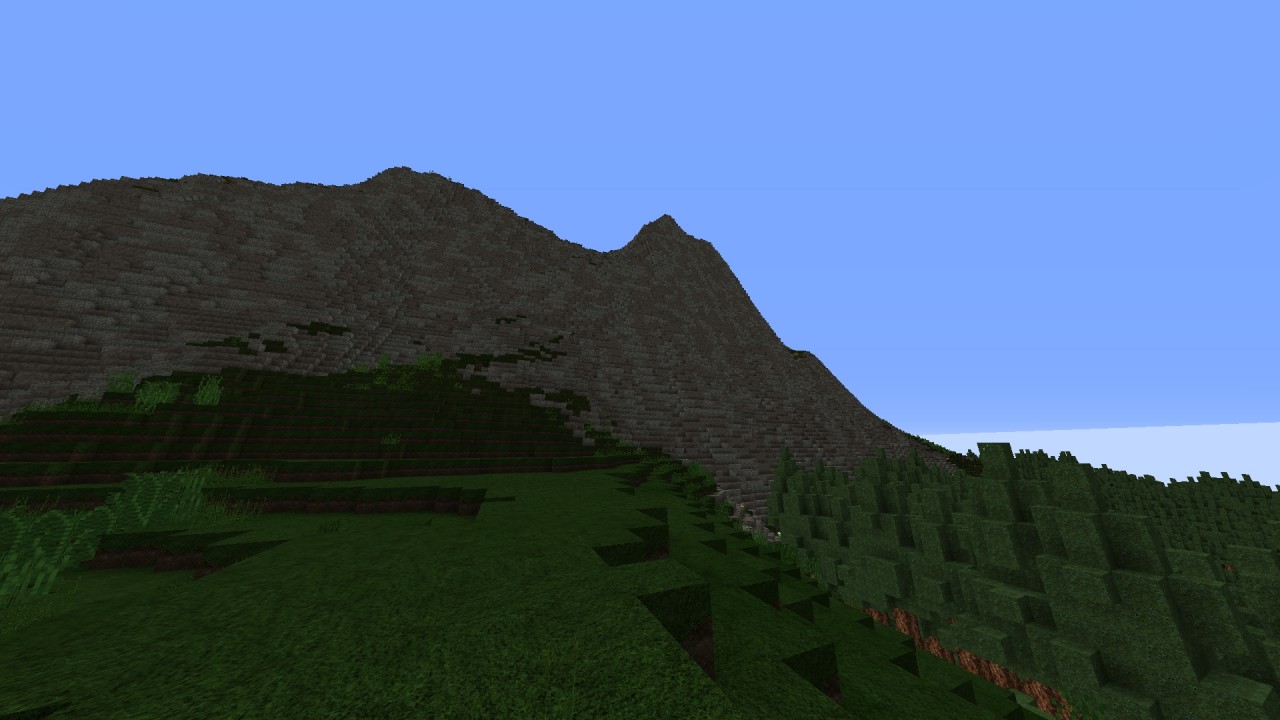 Another Random Mountain map Minecraft Map