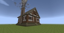 Simple Medieval House Minecraft Map & Project