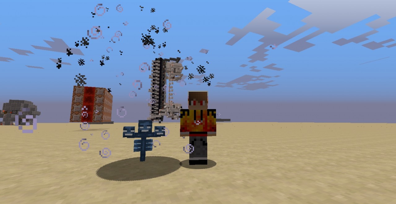 Pet Wither V2 IN ONE COMMAND Minecraft Map