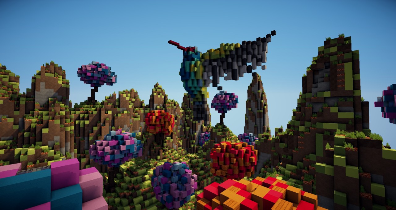 Humming Bird Sanctuary Minecraft Map