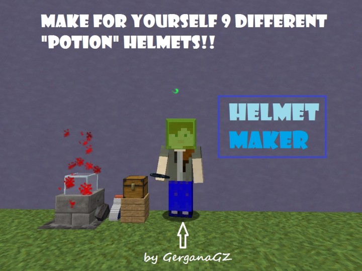[One Command Creation] Helmet Maker /Helmet Laboratory/ 9 Potion