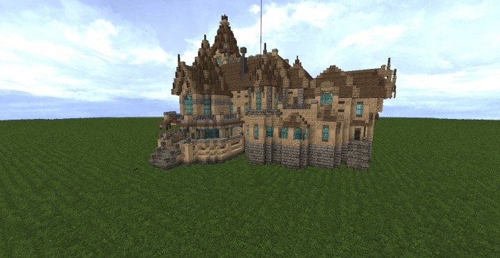 Carson Mansion Inspired Build