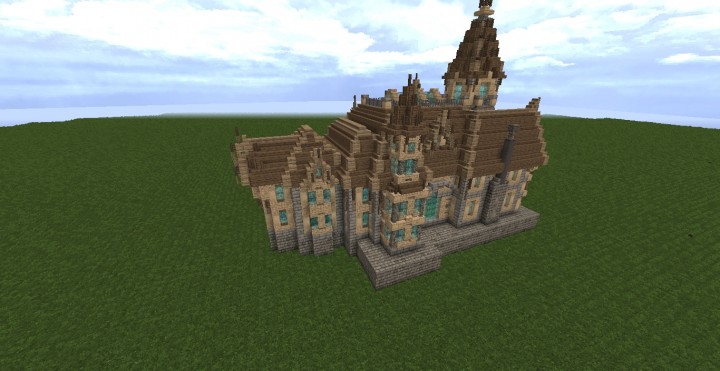 Carson Mansion Inspired Build