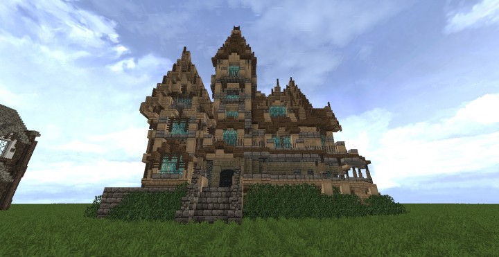 Carson Mansion Inspired Build