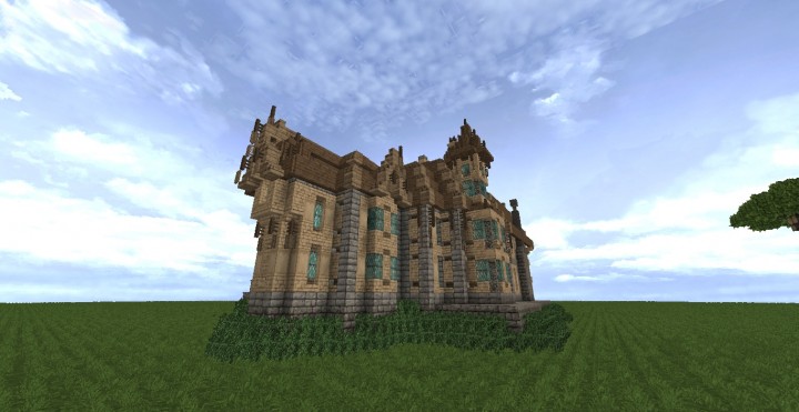 Carson Mansion Inspired Build