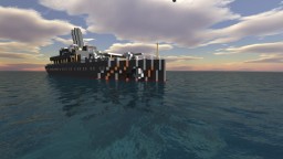 USS Hamilton - Custom Ship - Download Minecraft Map & Project