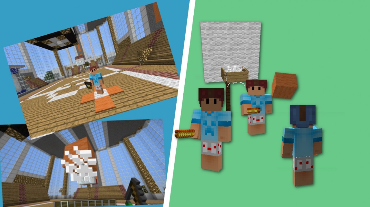 Minecraft Basketball [one command] Minecraft Map