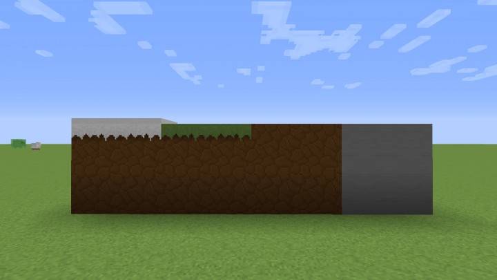 Snow, Grass, Dirt, and Stone!