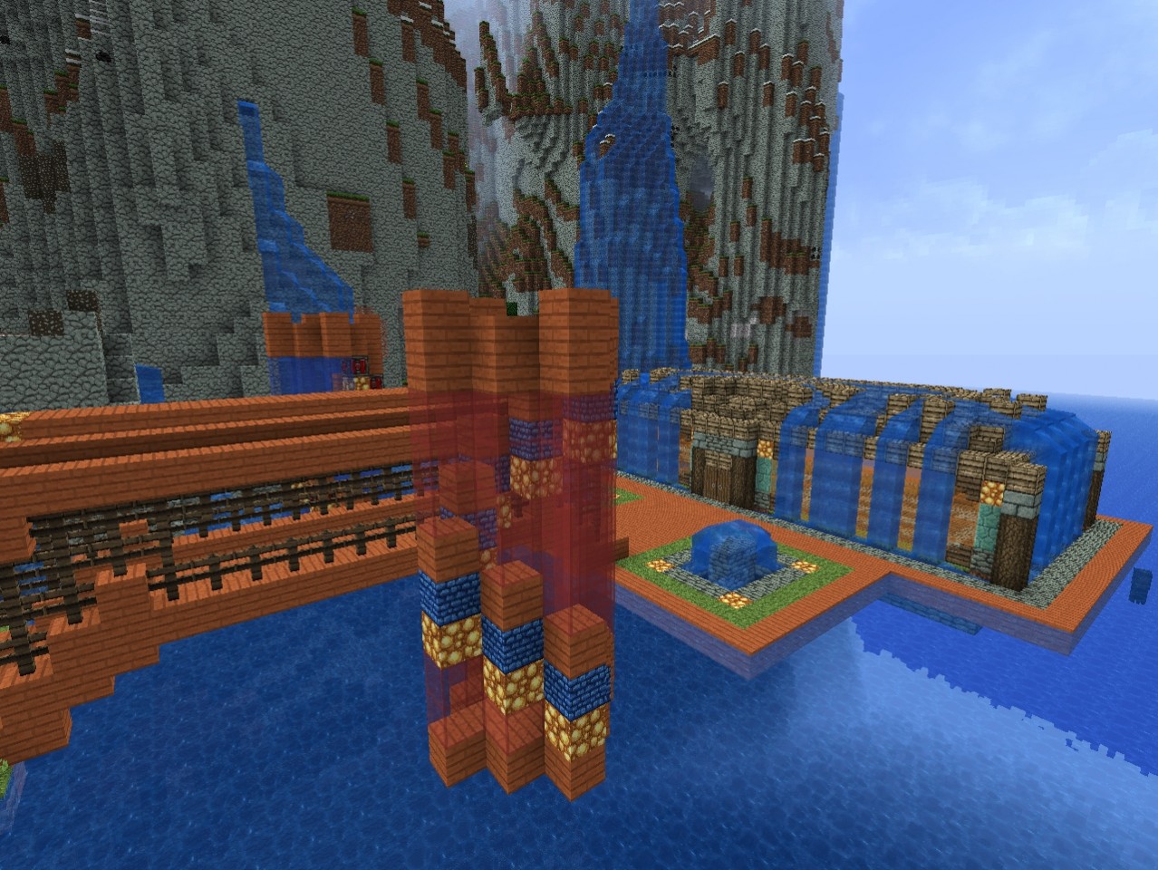 Water Mansion Minecraft Map