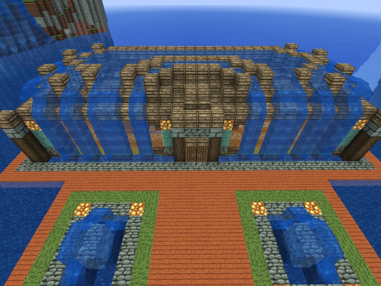 Water Mansion Minecraft Map