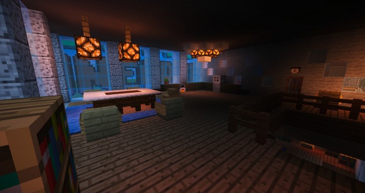kitchen with shader