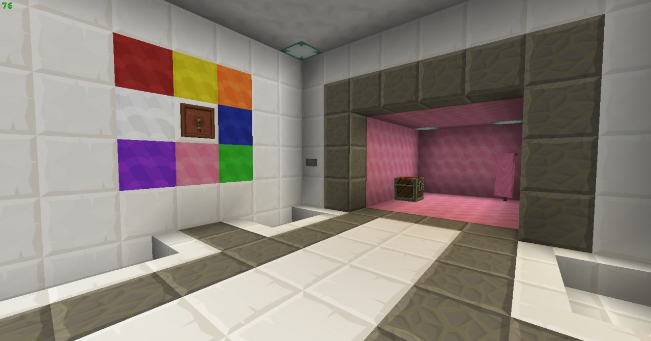Redstone Storage Room System Minecraft Map