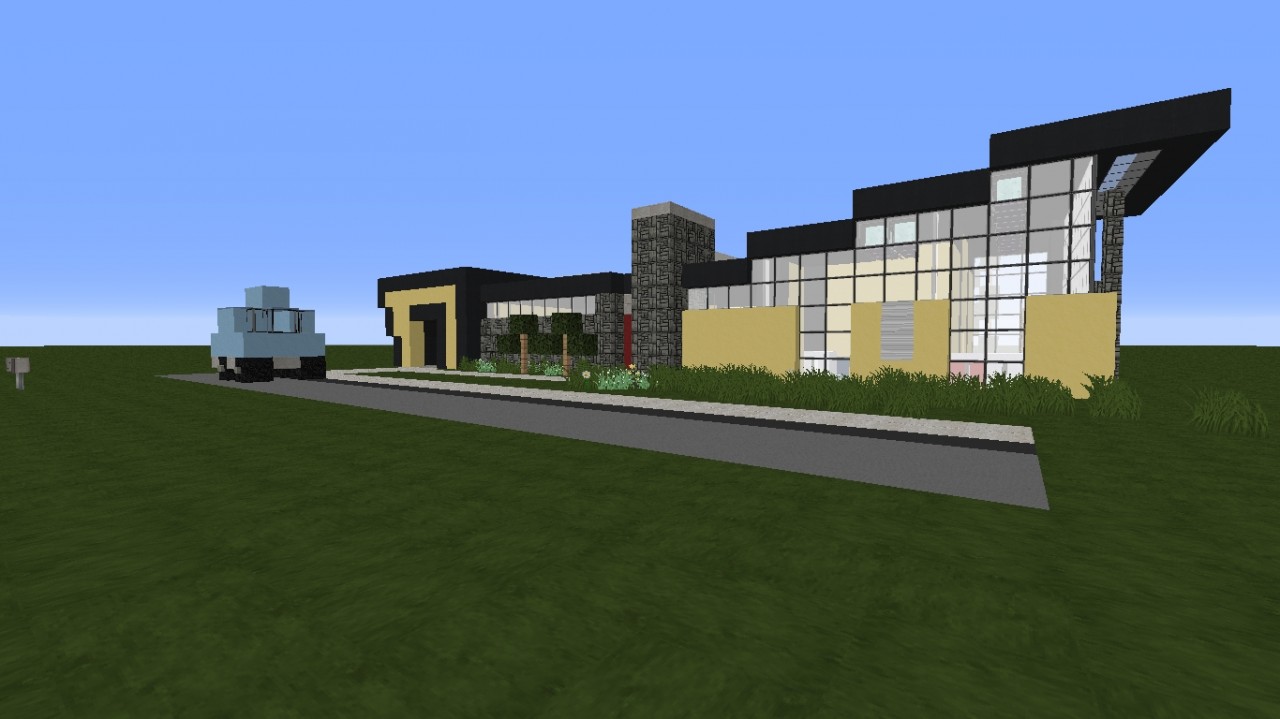 Modern house n.º 1 Incredibles Minecraft Map