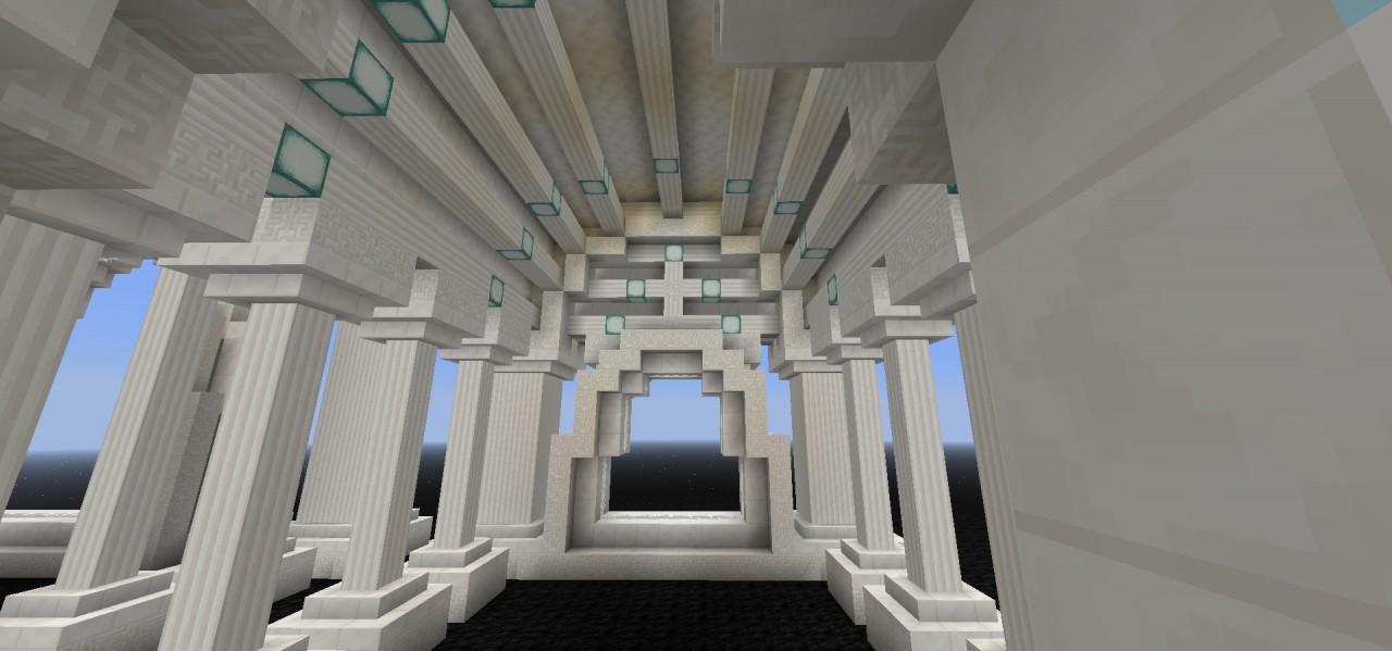 Quartz building Minecraft Map