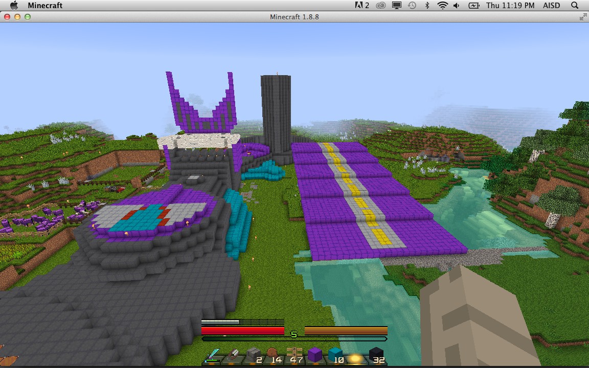 Decepticon Base Trypticon Minecraft Map
