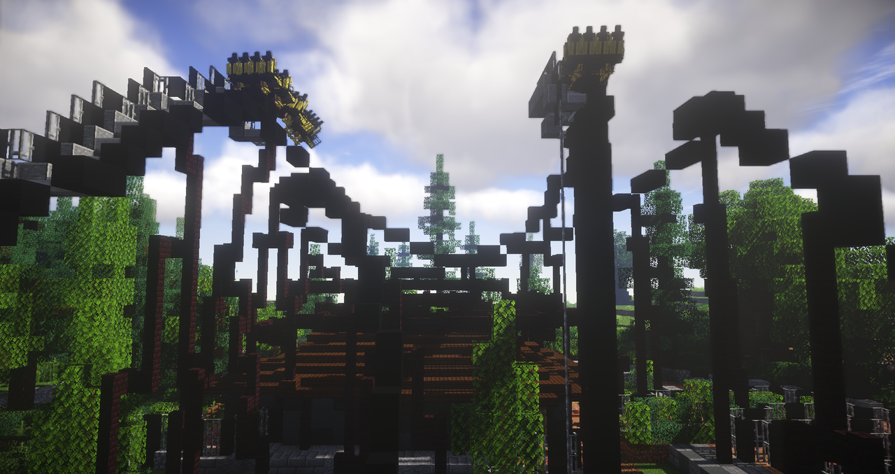 EuroMagic Alton Towers and Thorpe Park in Minecraft Minecraft Server