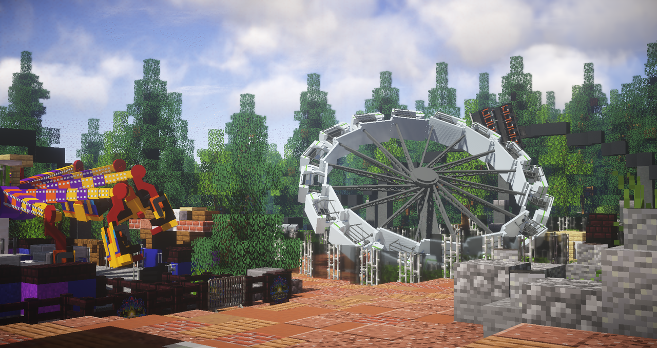 EuroMagic Alton Towers and Thorpe Park in Minecraft Minecraft Server