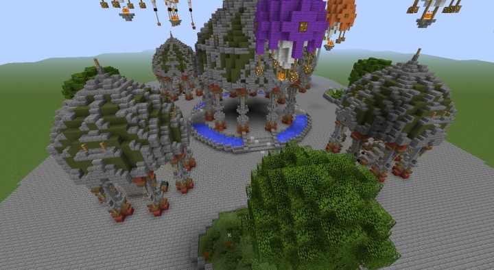 Spawn Full Minecraft Map