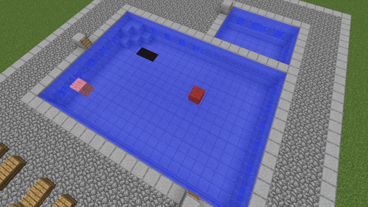 Outdoor Swimming Pool Minecraft Map