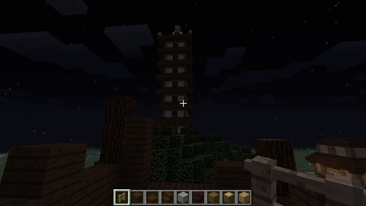 Another view of the Bell Tower, this time from inside the Burned Tower...
