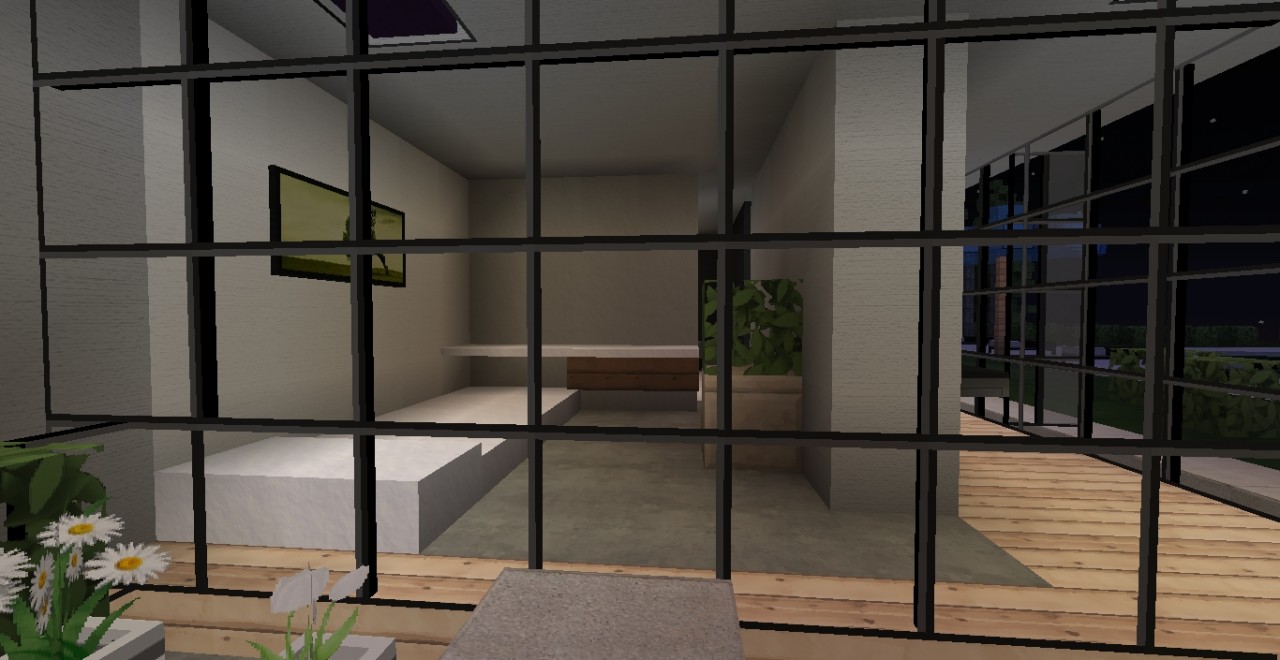 "Lightbox" Modern Home Minecraft Map