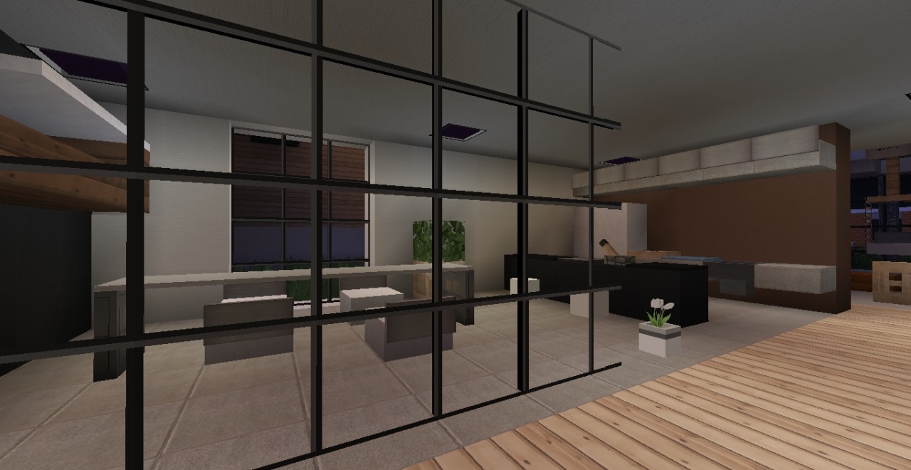 "Lightbox" Modern Home Minecraft Map