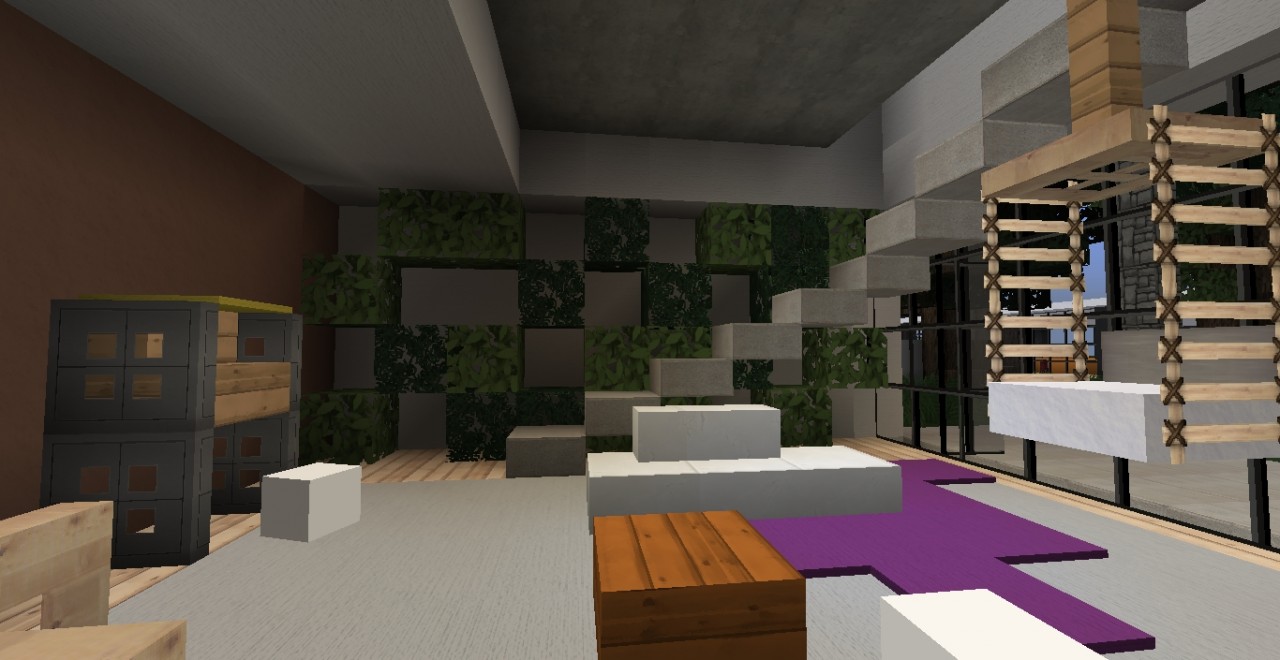 "Lightbox" Modern Home Minecraft Map