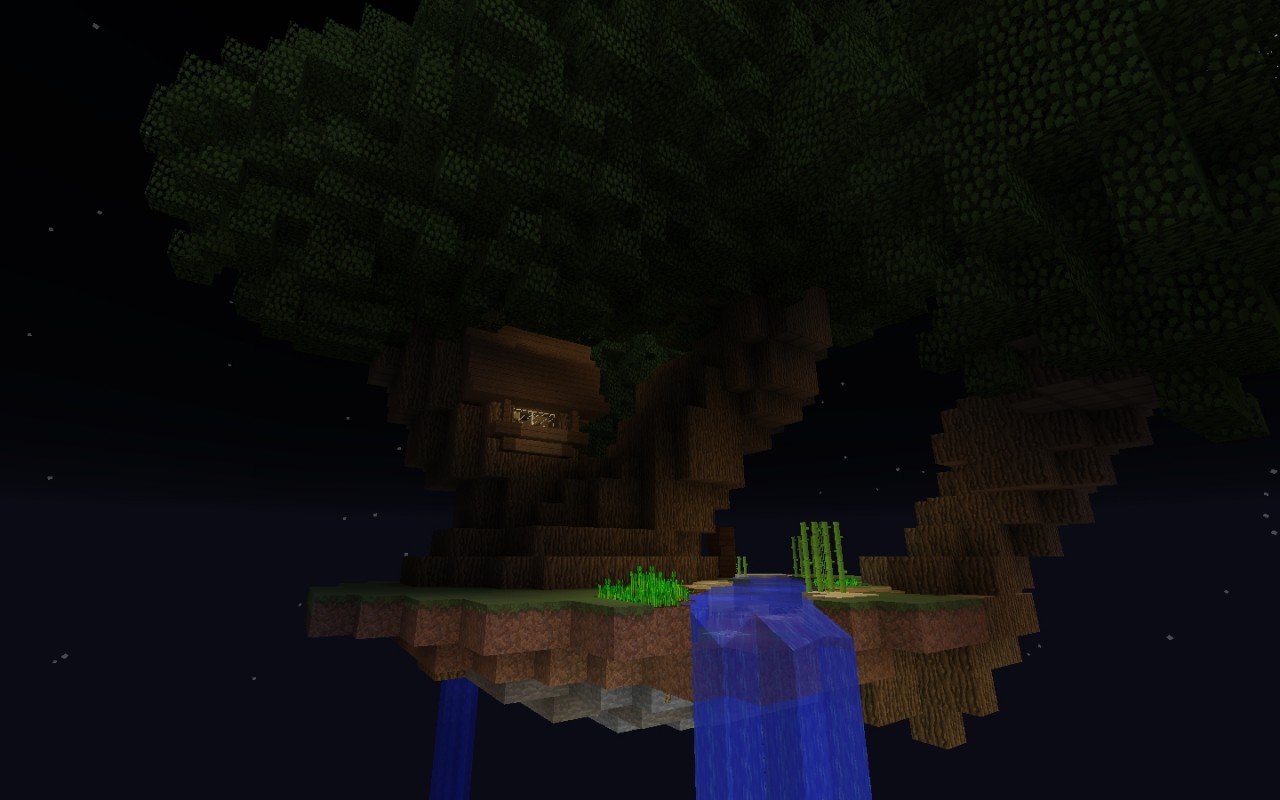 Floating Island of Trees Minecraft Map