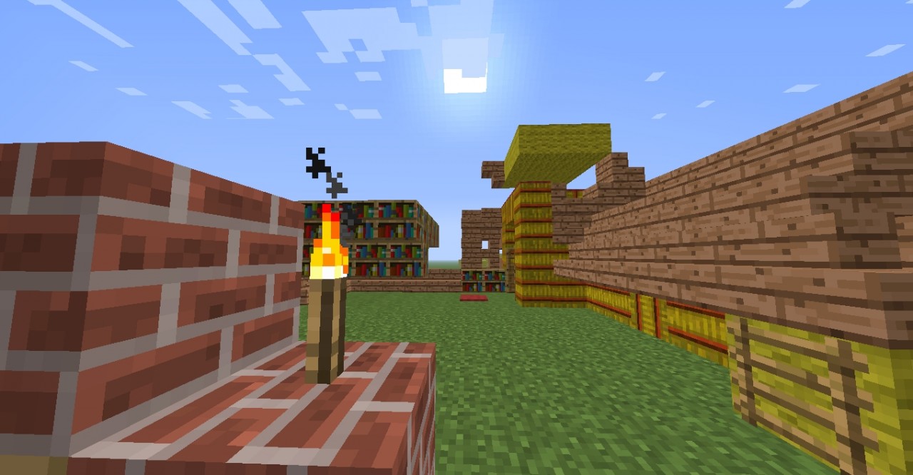 Minecraft Village - Made by my 4 year old brother Minecraft Map