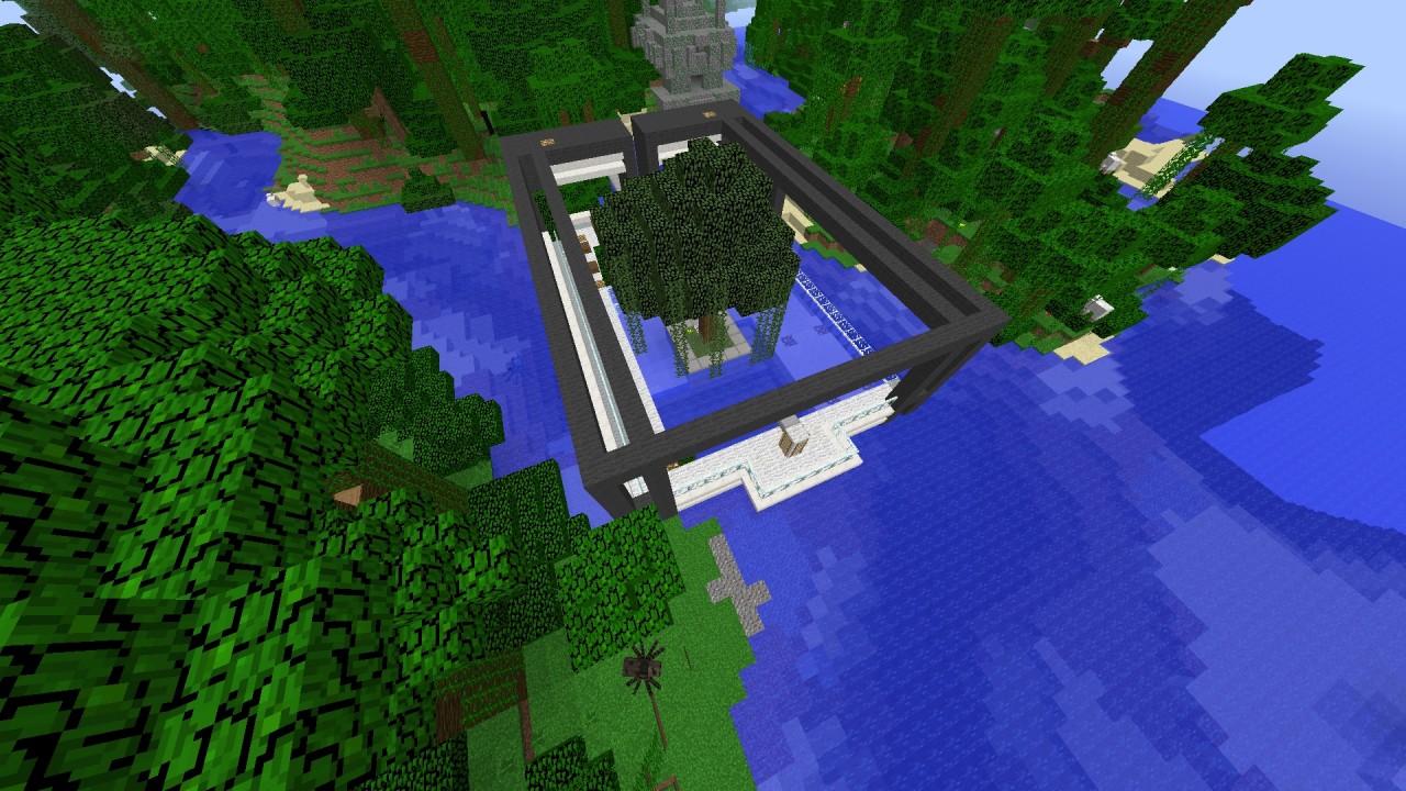 Small Outdoor Pool Minecraft Map