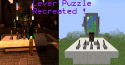 Mc story mode- Lever Puzzle Re-created fully functional! Minecraft Map & Project
