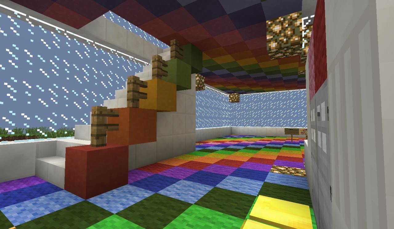 RAiNboW hoUSe Minecraft Map