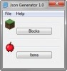 [Indev] Minecraft Json Generator Enhanced Minecraft Mod
