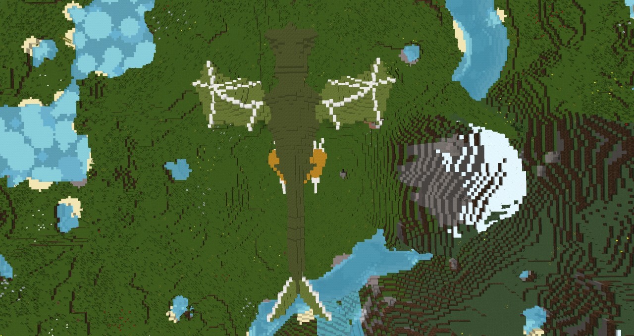 The Dragon Minecraft Map