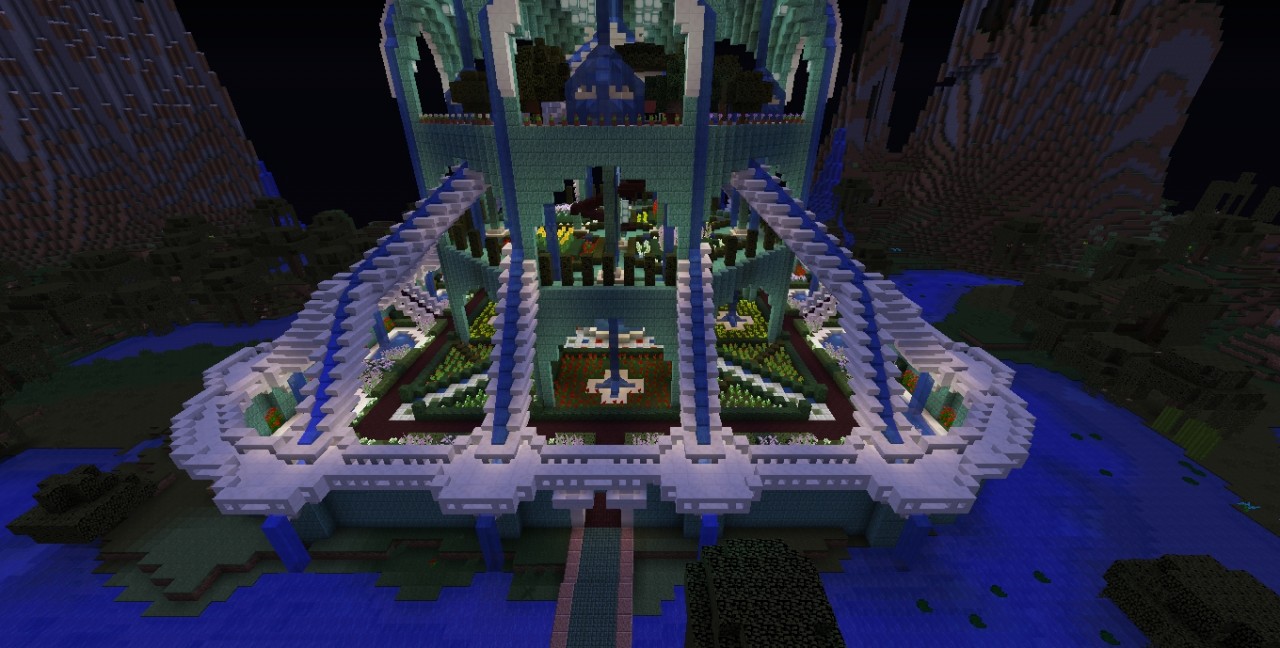 Water garden Minecraft Map