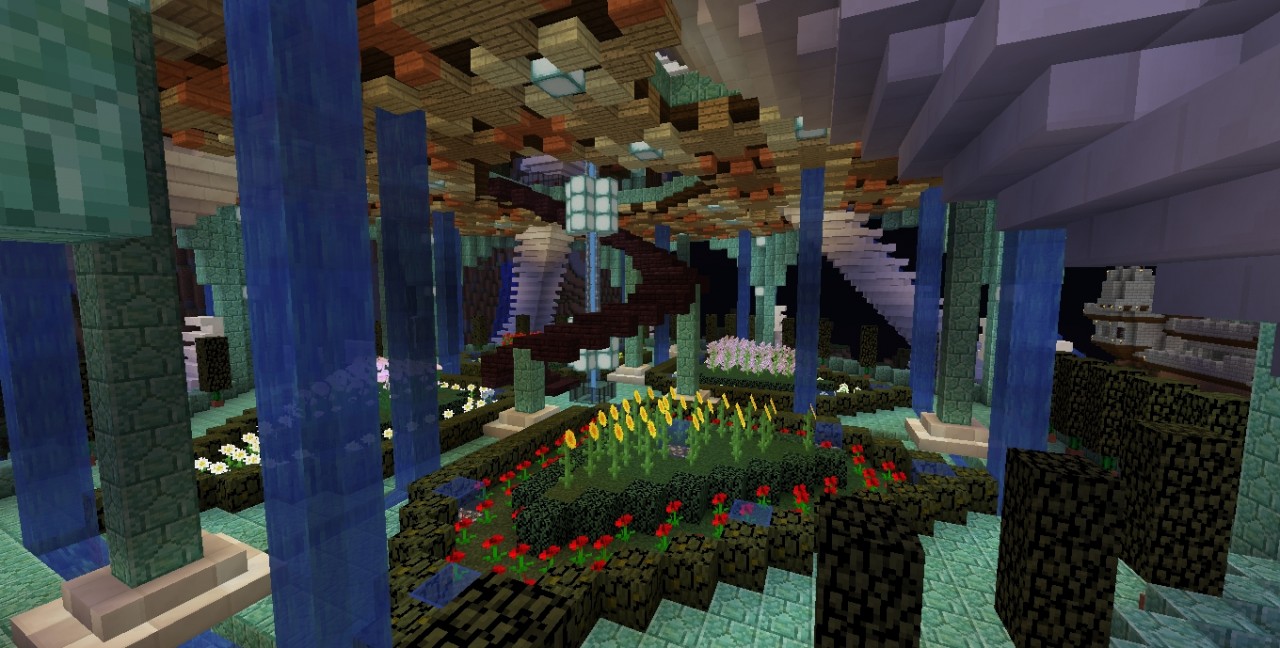 Water garden Minecraft Map